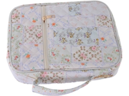 Ciieeo Mulheres Capa Bíblica Acolchoada, 28cm, Bolsa de Transporte Bíblia com Alça e Zíper, Bolsa Organizadora