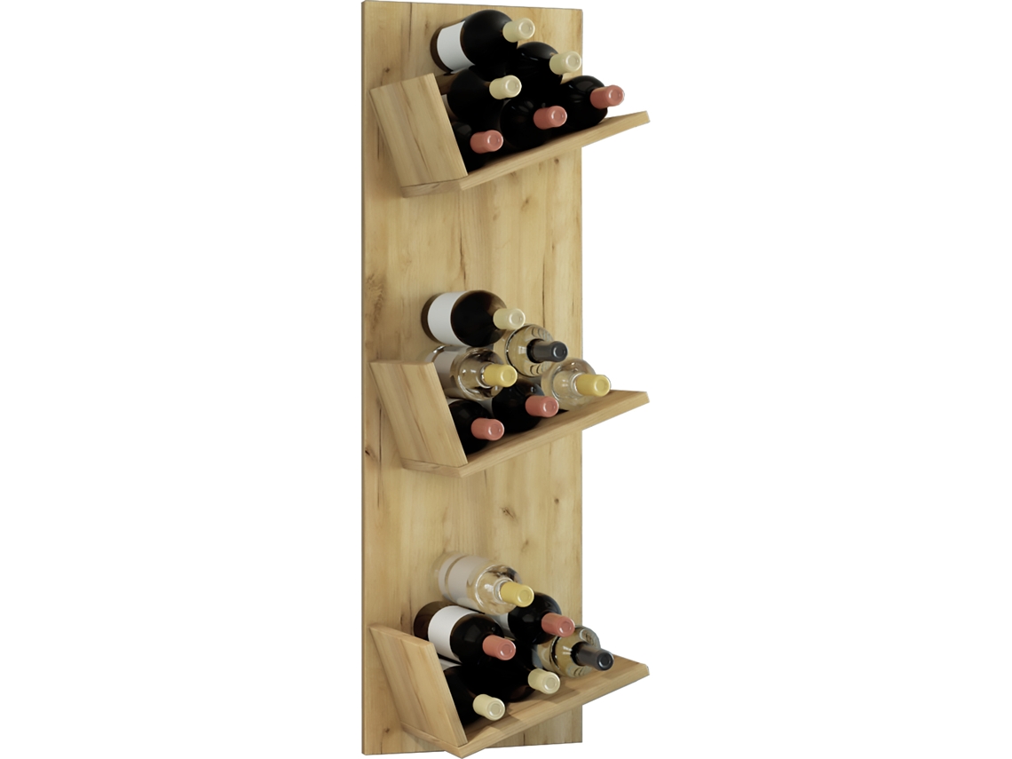 Garrafeira Prateleira De Parede Garrafas De Vinho Vinosi Vcm