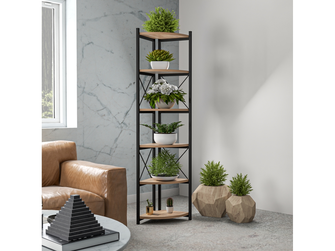 Estante para Plantas [EN.CASA] (160 x 30 x 30 cm - Metal - Multicor)