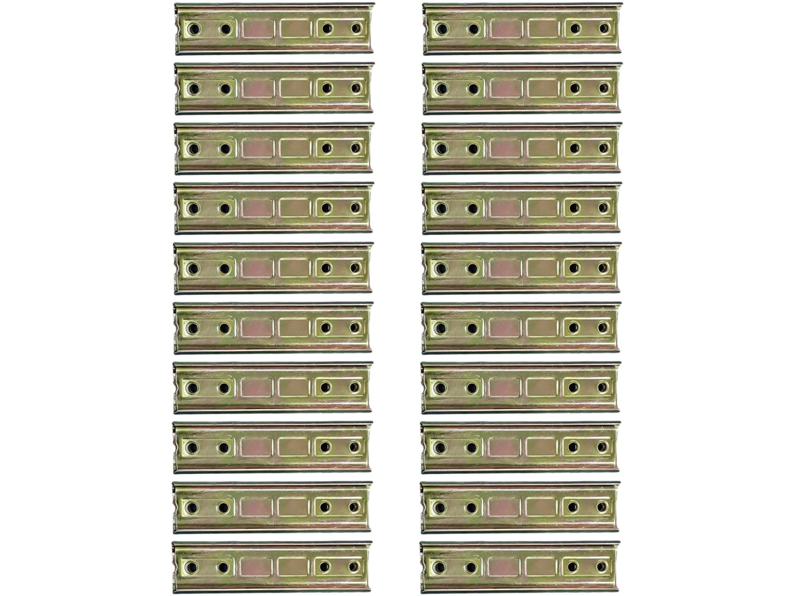 Conjunto De 20 Peças Clipes Fixação Ferro Para Sofá, Conectores E Elos Adequados Para Diversos Estilos De Móveis Sala