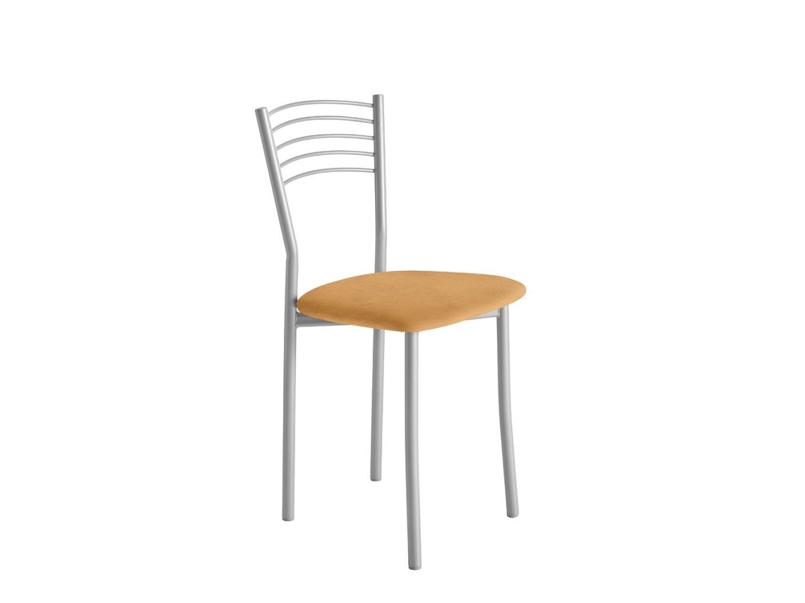 Cadeira de Cozinha Copa em Alumínio 40x85x47cm Domus Habana FANMUEBLES