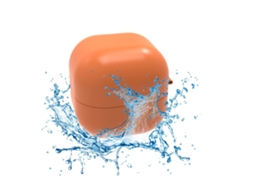 Brinquedo De Polo Aquático Silicone Reutilizável Com Adsorção Magnética Automática Laranja