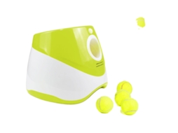 Lançador De Bolas Para Cães, Brinquedo Interativo, Distância De Lançamento Ajustável, Verde