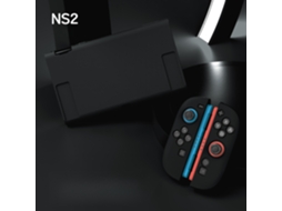 Capa para Nintendo Switch 2, Protetora de Tpu com Cobertura Total SPQMENT (preta)