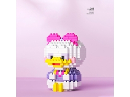 Boneco GAATPOT Diy Cartoon Doll Stellalou Linabell Mini Bricks Cartoon Anime Figures Model Series Building Blocks Educational Toy For Children
