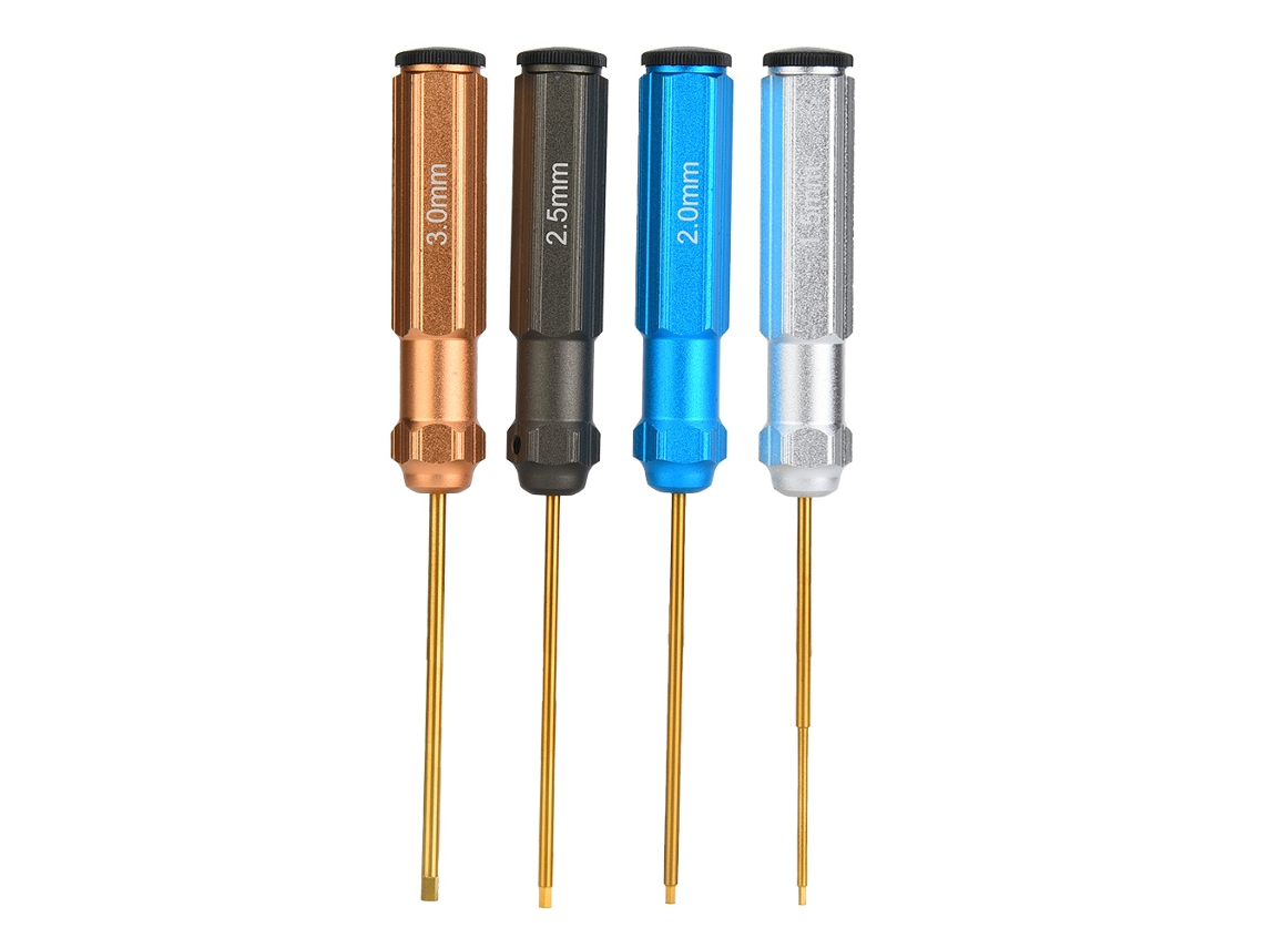 Kit de Chaves de Fenda Hexagonais 4pcs