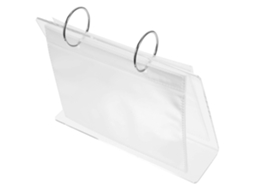 Álbum de Fotos em Acrílico para Mesa, para Armazenamento de 1 Livro de Fotos Transparente BRILVIBERA