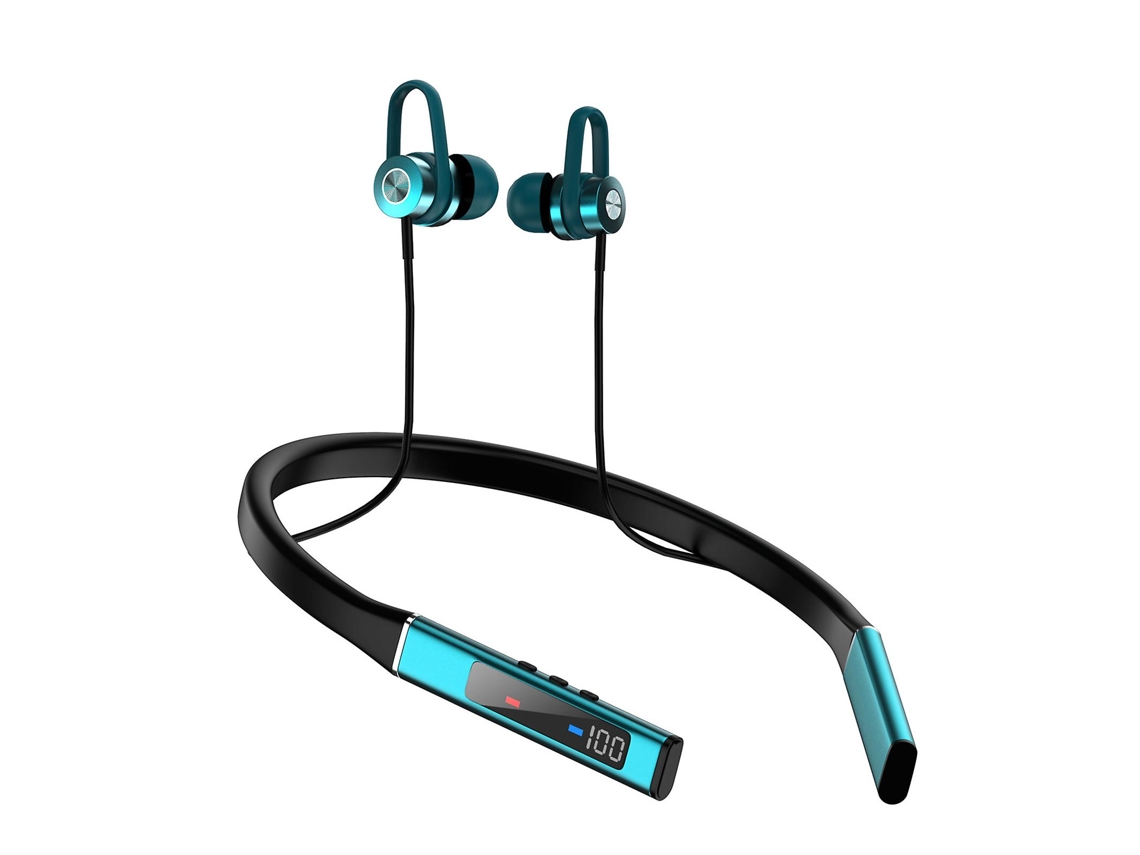 Fones De Ouvido Sem Fio Com Tela Digital Led Inteligente, Suporte Para Bluetooth 5.1, Fones De Ouvido Esportivos Com Faixa De Pescoço Ly Ebike