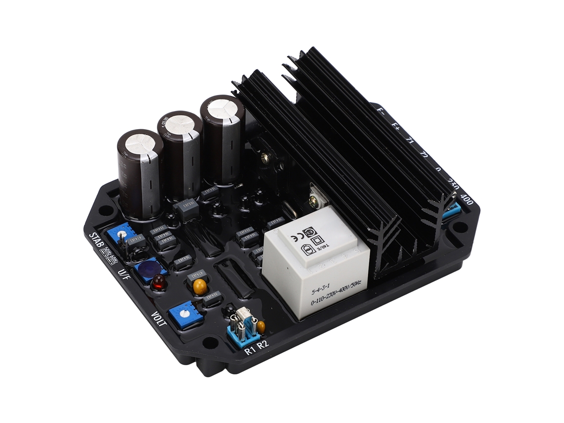 Regulador Automático De Tensão Com Proteção Contra Sobrevoltagem E Baixa Velocidade Para Gerador Diesel (50/60hz, 115/230/400vac)