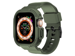 Bracelete para Apple Watch 49mm Verde Exército XIAOMOYU