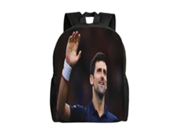 Mochila Novak Djokovic D247 Para Escola E Trabalho, Leve E Impermeável, Mochila Elegante Para Estudantes E Adultos V247