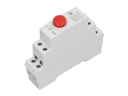 Interruptor Botão em Rail Ac230v 2no 2nc
