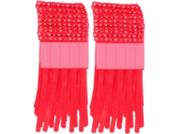 Minkissy - 100 unidades de pulseiras descartáveis de PVC para identificação em hospitais, pulseiras ajustáveis para
