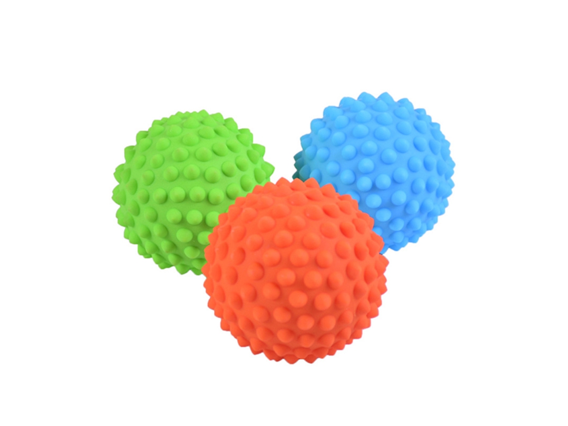 Bola de Massagem Miofascial 9cm Verde Ioga Fitness Pés Pescoço
