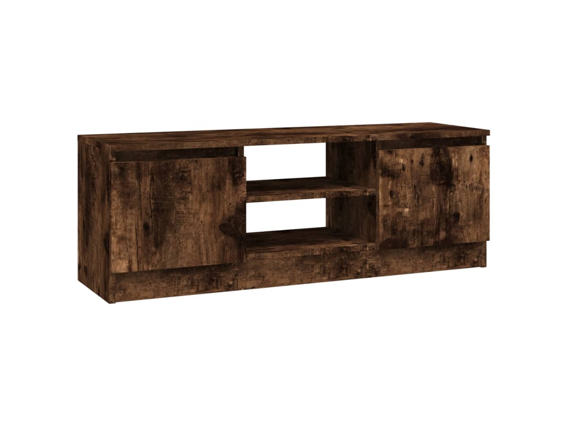 Móvel de Tv com Porta 102x30x36 Cm Carvalho Fumado MAISON EXCLUSIVE