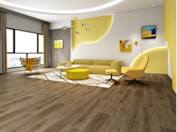 Piso Vinílico Spc 5mm 0.5mm Superior Aquecimento 2.554m² VELTRIX