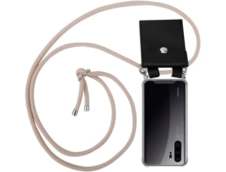 Cabo Colar Ouro Prata Anéis Pescoço para Huawei Huawei P30 Pro HONGWE. Transparente