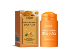 Máscara De Turmeric Com Vitamina C Para Radiância Intensa