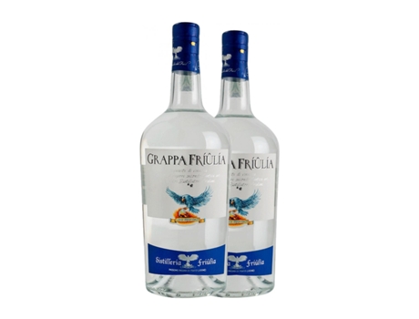 Aguardente Grappa FRATELLI CAFFO Friulia (1 L - 2 Unidades)