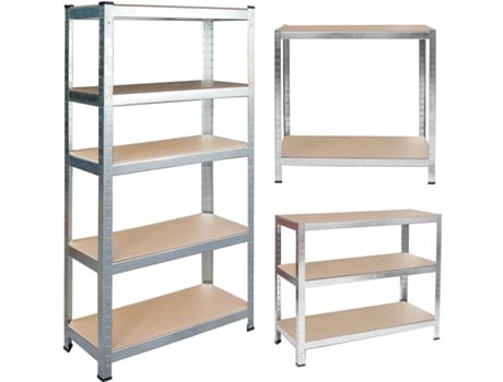 Estante Metálico Para Armazenamento 180 X 90 X 40 Cm - Humberg Hr-812