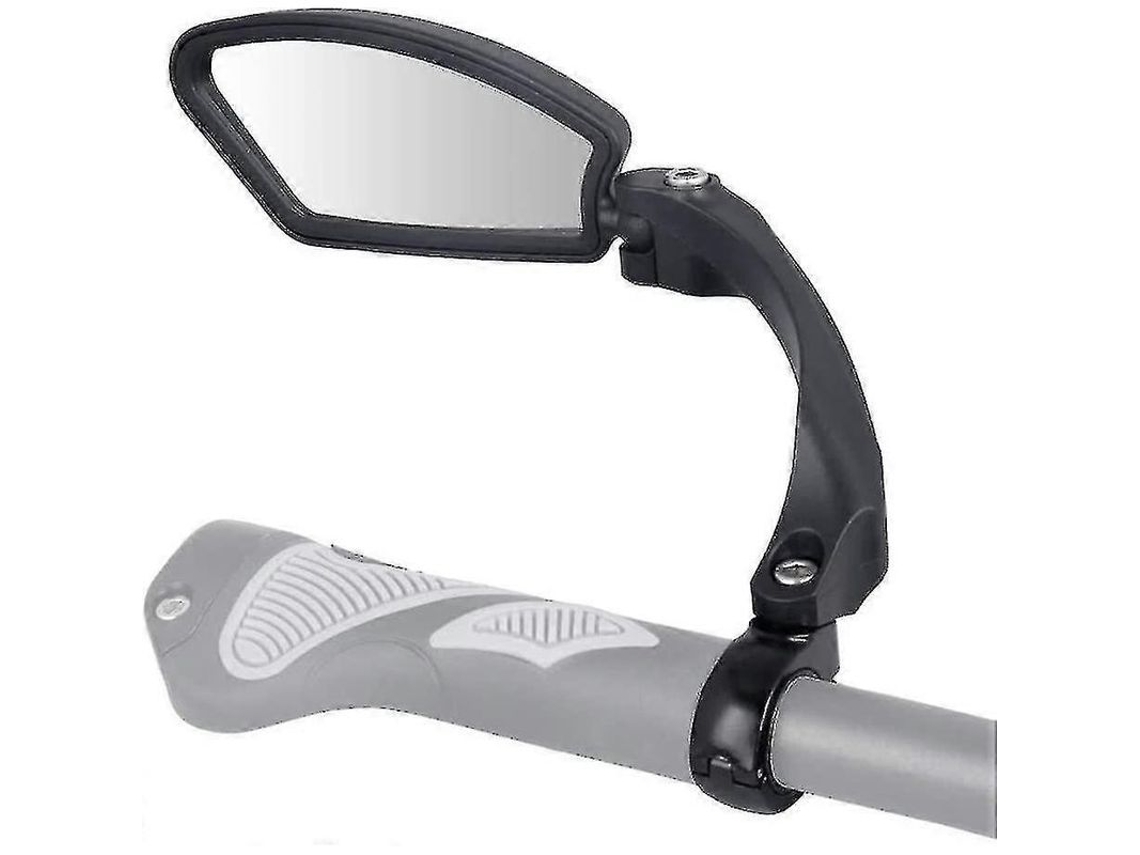 Espelho Retrovisor Para Bicicleta, Ajustável 360°, Lente De Vidro Hd, Resistente A Impactos, Para Guidões 21-23mm Izquierda