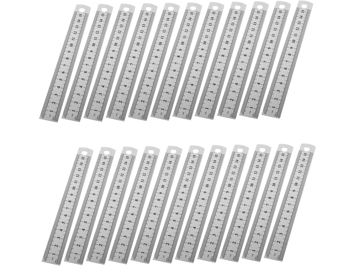 Conjunto De 30 Réguas Flexíveis De Aço Inoxidável Para Desenho