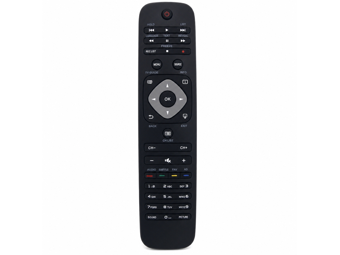 Comando À Distância Para Tv Compatível Com Philips 32pft4001 E 60pft4001, Sem Configuração_zhd