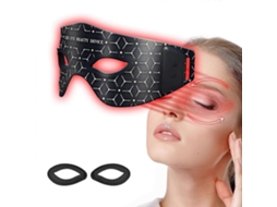 Máscara de Olhos com Terapia Luz Vermelha e 5 Modos para Rugas, Olheiras, Bolsas Sob os Estimulação C Olágeno GOKOCO
