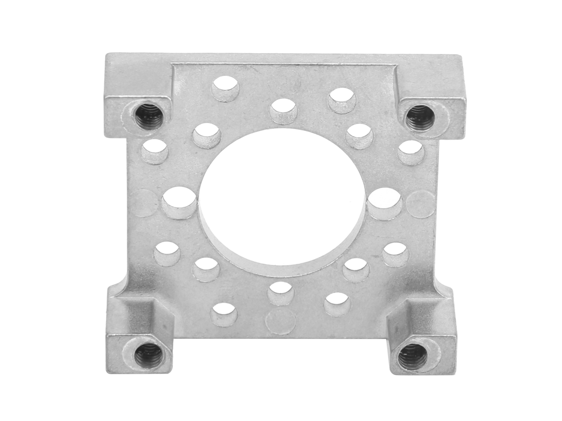 Laxiscreed Branco De Motor Em Liga De Zinco Com Suporte Quadrado E Parafusos M4