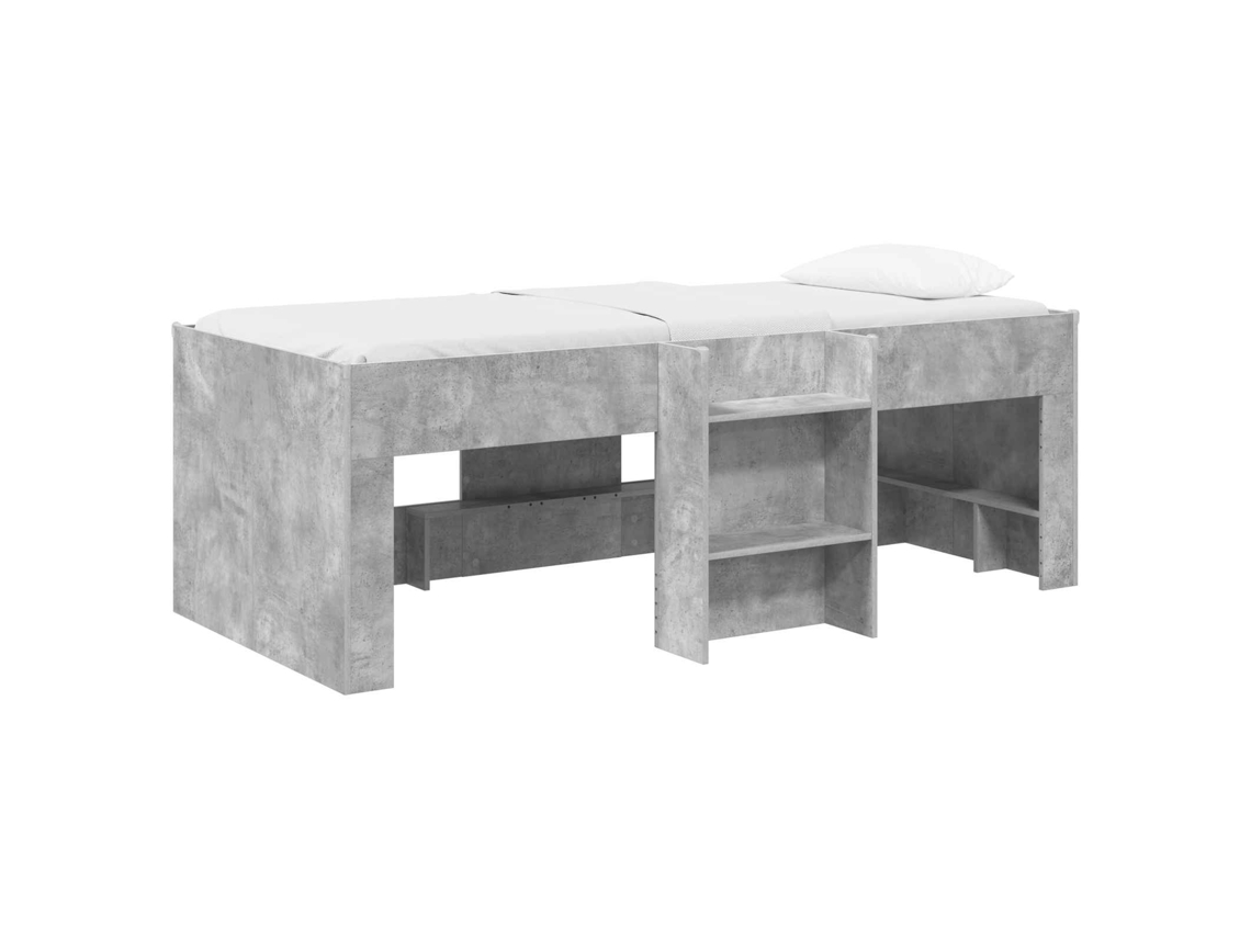 Cama Alta para Crianças 2 Pcs MAISON EXCLUSIVE Concreto 203 X 101,1 X 68,5 cm