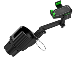 Suporte Universal Para Celular No Carro, Com Encaixe No Porta-copos E Ferramentas De Fácil Instalação.