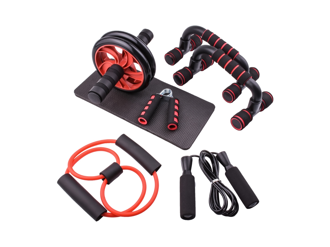 Barra De Flexão De Rolo Ab Power Wheels Stativ E Aquaforge