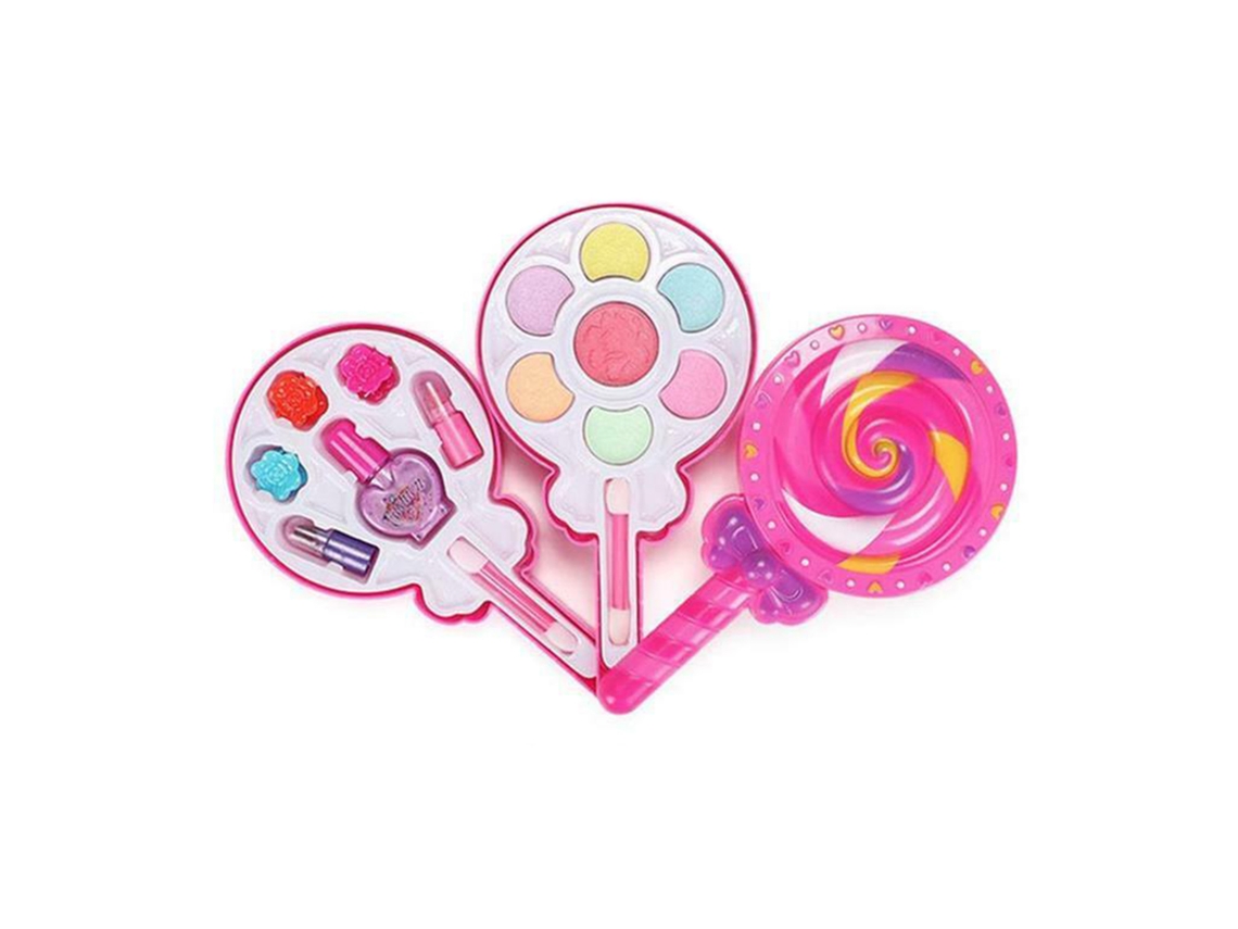 Makeup Palette Washable Cosmetic Kit For Girls Party Game Beauty Set
