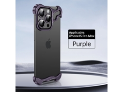 Pelicula de Vidro SFUSHOS iPhone 15 Pro Max