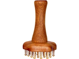 Escova De Massagem Meridian Em Latão Para O Corpo E Celulite Esfoliante Ergonômica Profissional Pernas, Abdômen, Costas