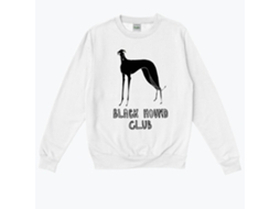 Unisex Black Hound Club Sweatshirt-m