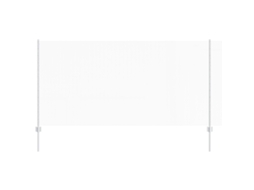 Conjunto 1 Painel De Cerca Vidaxl Prateado Aço (25 X 1,2 M)