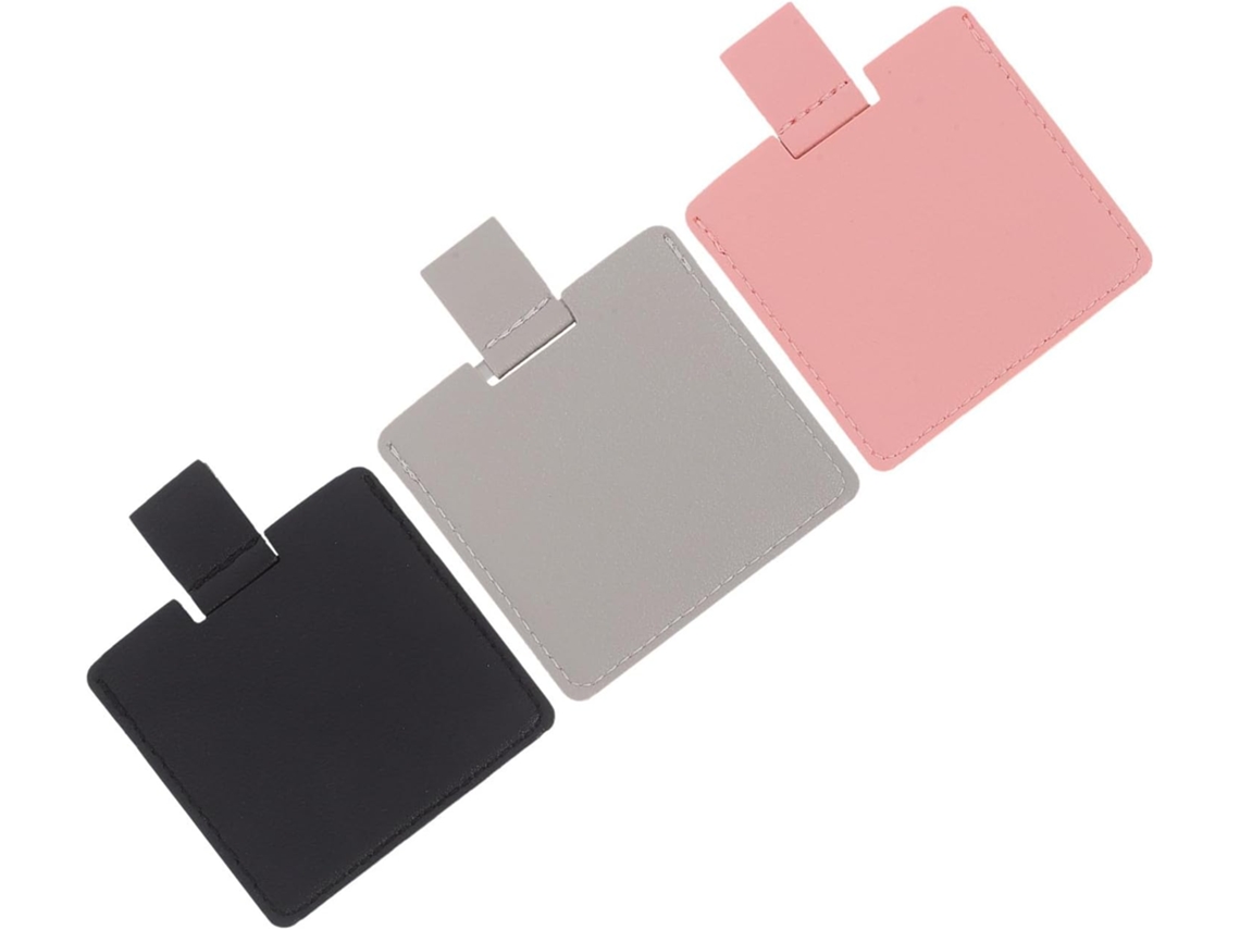 Bolsa portátil resistente a impactos Espelho, conjunto de 3 peças em PU e aço.