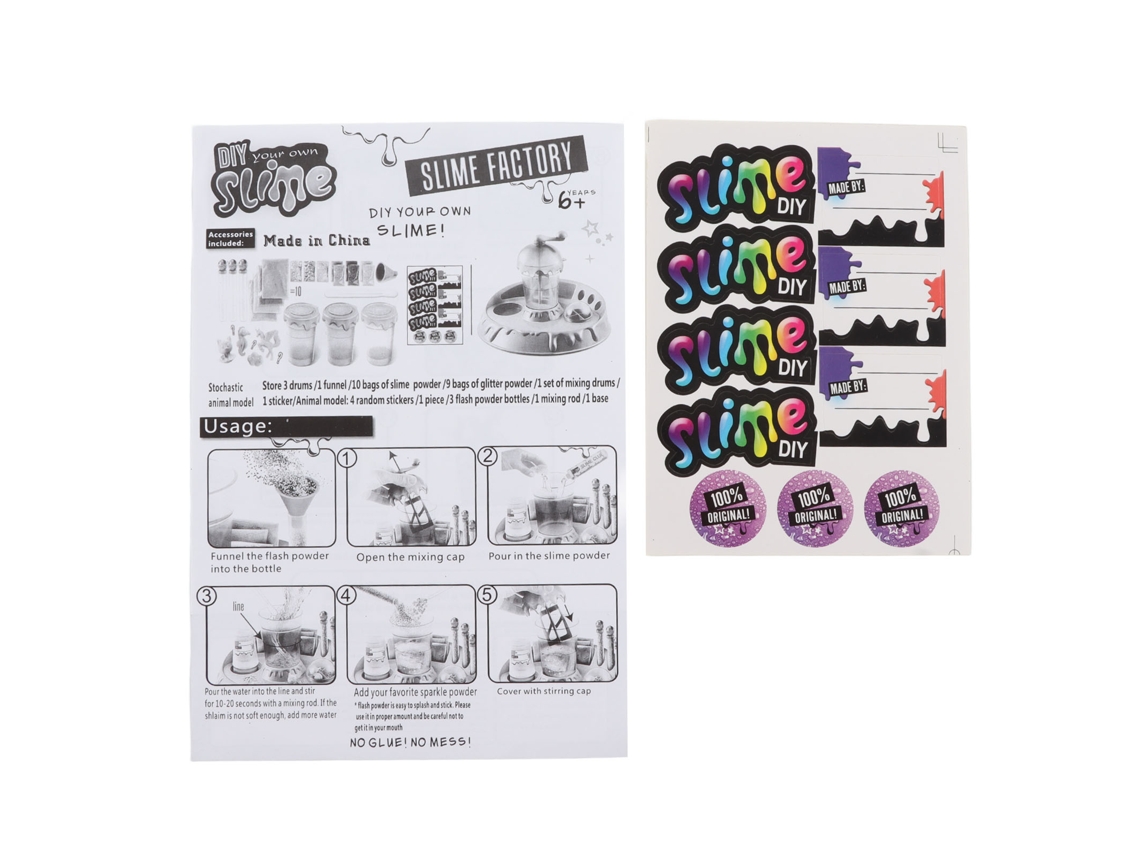 Agitador De Slime (diy, Alívio De Estresse) Eoocoo