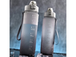 Caneca esportiva Brilvibera Sky Grey 1000ml