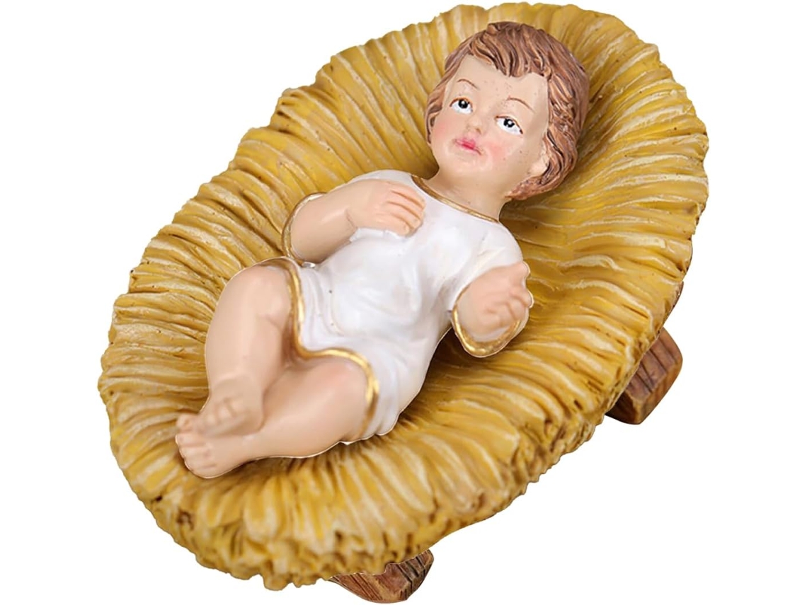 Estatueta Do Menino Jesus - Estátua Para Presépio, Decoração De Presépio