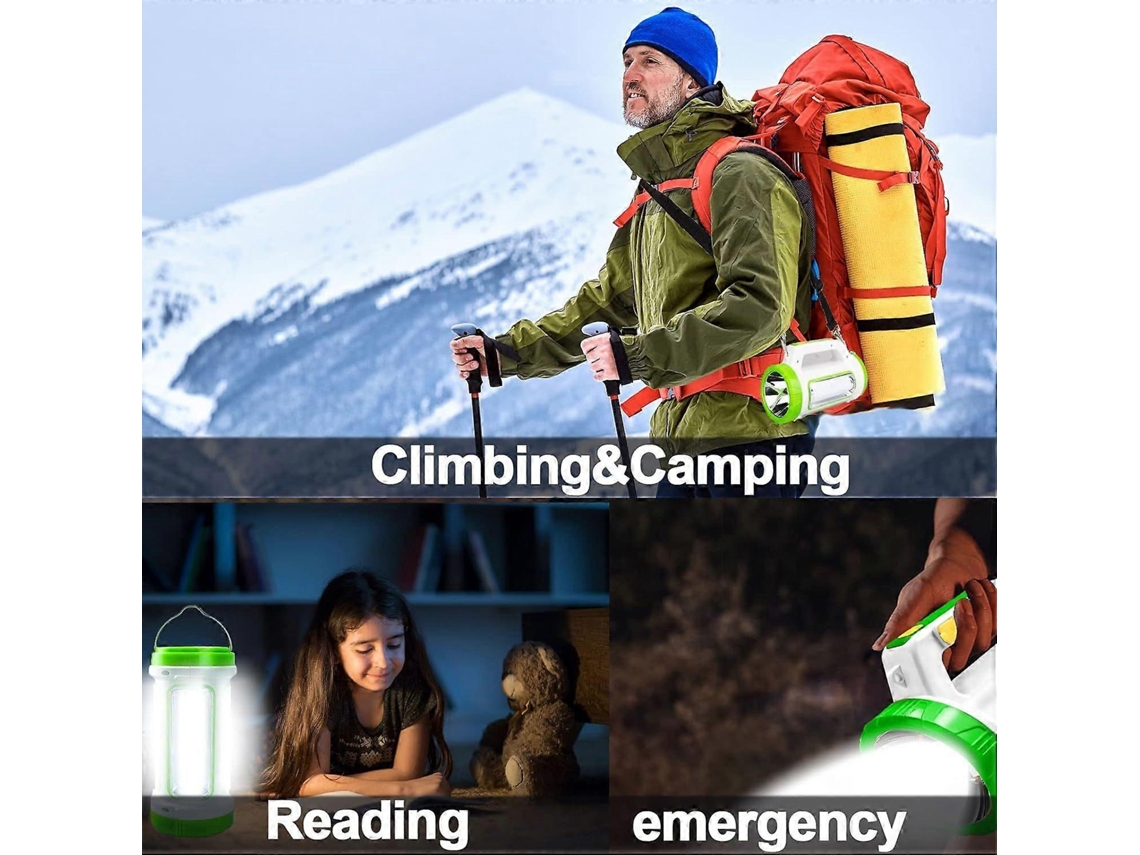 Lanterna De Acampamento Usb Olysi Shop