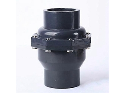 Válvula De Retenção Drenagem, Água Em Pvc, Diâmetro Interno 50mmdn40 (lgl) Aquaforge (diâmetro 50mm)