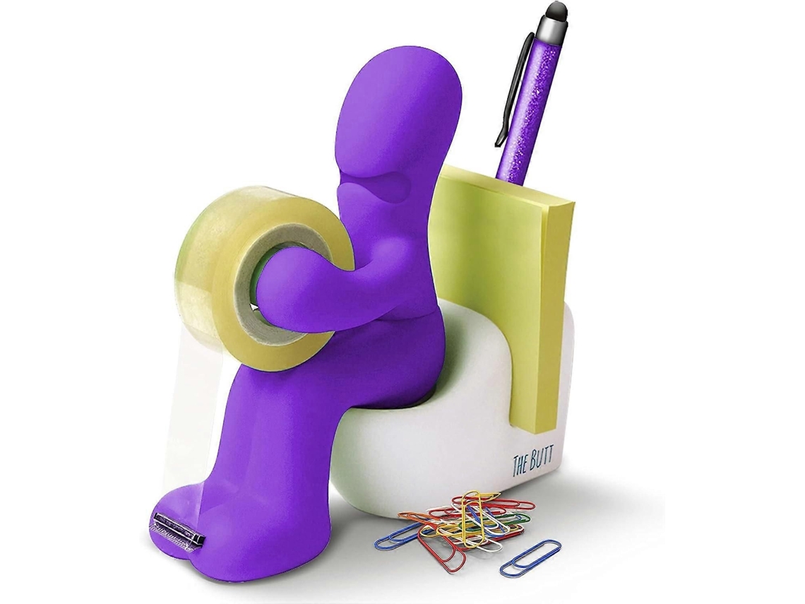 Dispensador De Fita Adesiva Para Bunda - Presente Divertido E Inusitado, Ideal Colegas, Escritório Ou Chefe Ac Essório Mesa Original Par