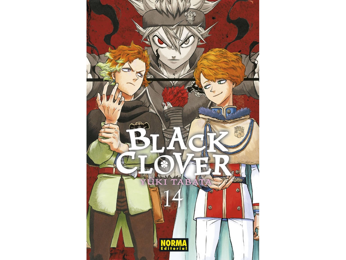 Livro Black Clover 14 de Yuuki Tabata (Espanhol)