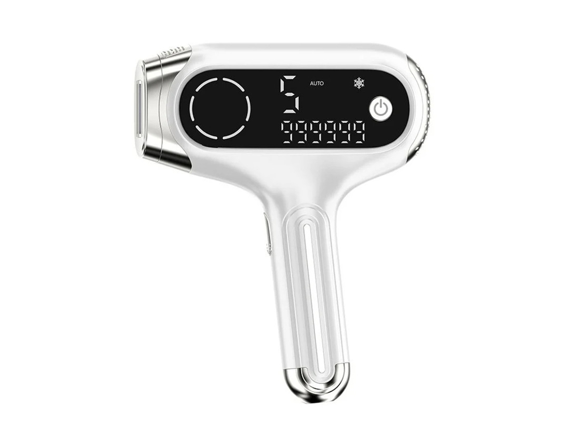 Dispositivo De Depilação Ipl Com 5 Níveis De Intensidade 999.999 Pisca Gelado, Verduguez Jorge E Display Led Para Resultados Duradouros Verde Yizhood