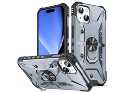 Capa Para Iphone 15 Com Suporte De Anel