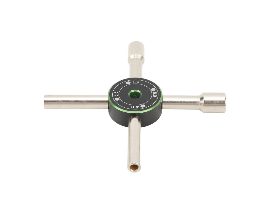 Chave Universal LAXISCREED 4 Vias Verde 4 8mm