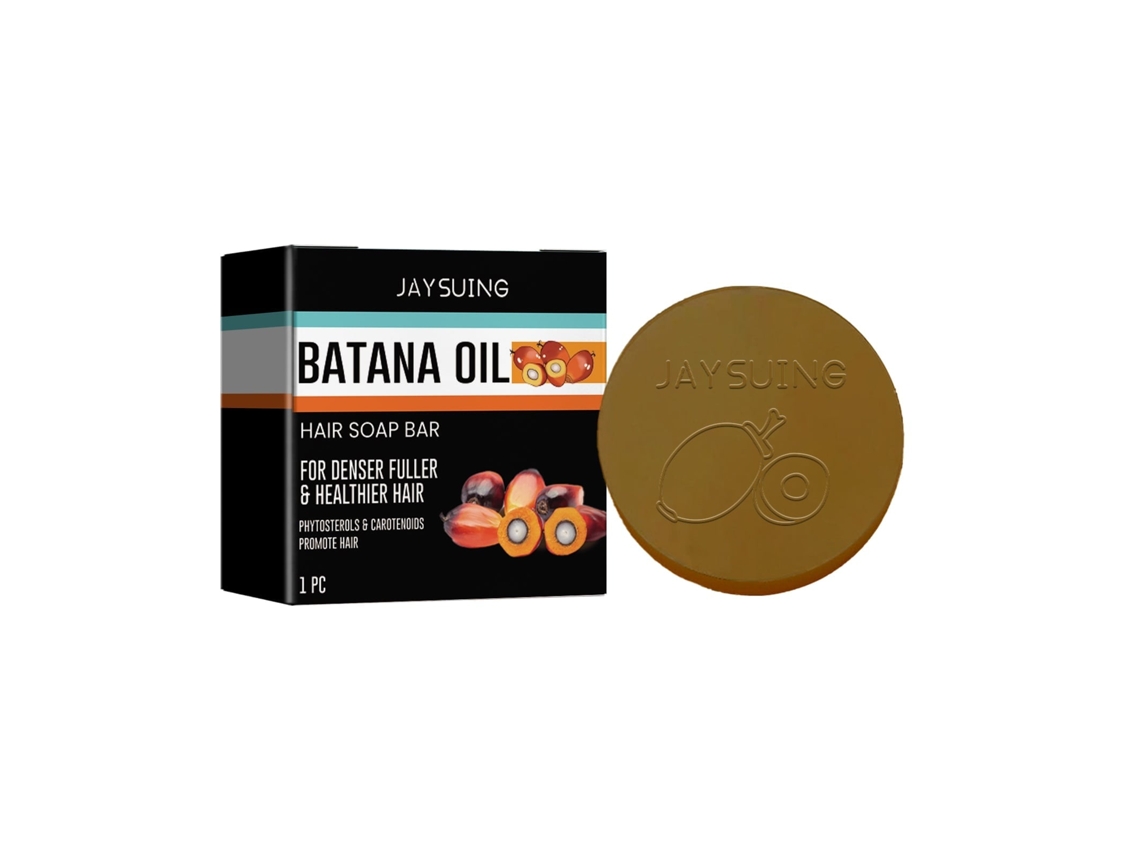 Sabonete de Cabelo Jaysuing Batana com Ingredientes Herbais Cuidado Natural do Couro Cabeludo com LAXISCREED