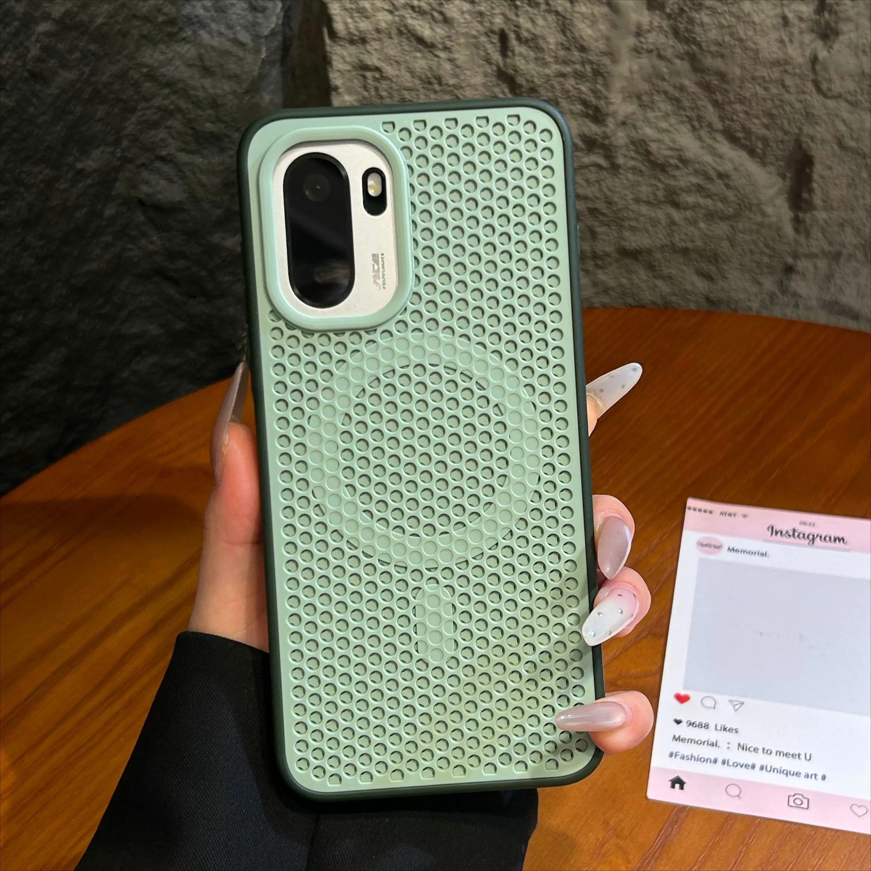 (verde, Oneplus 15r) Capa Rígida De Policarbonato Para Celular, Compatível Com Encaixe Magnético Magsafe, Resistente A Impactos E Quedas.